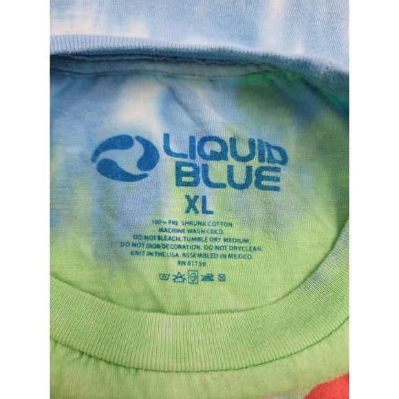 Pink Floyd Dark Side Oil Paint Tie-Dye T-Shirt 2017 Size XL - Picture 6 of 9